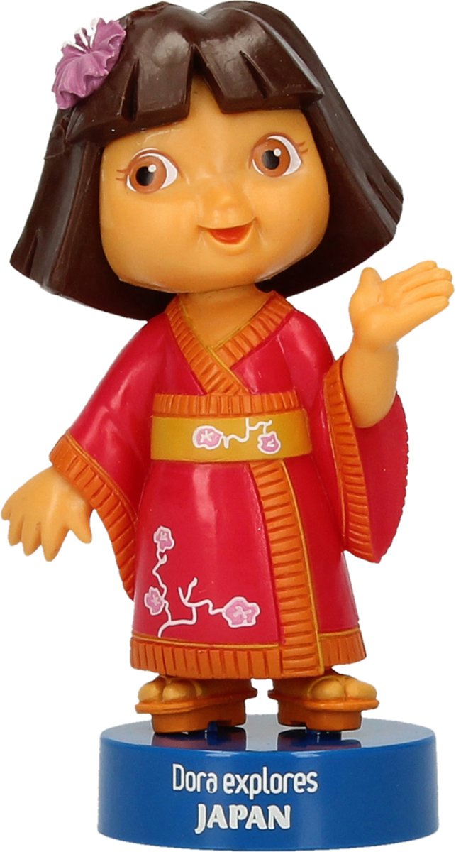 Nickelodeon’s Dora The Explorer in Japan Speelfiguur - 12x4x4cm | Dora Verkent de Wereld Speelgoed Landen